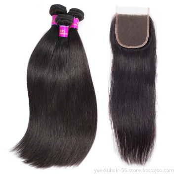Silky Straight Grade 10A 100% Mink Brazilian Raw Virgin Hair Unprocessed Hair Human